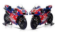 Tim Pramac Racing musim ini bakal mengusung livery dengan perpaduan warna biru, merah, dan putih. Jorge Martin dan Johann Zarco akan kembali berduet sepanjang musim ini. (foto: Pramac Racing).