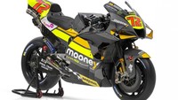 Musim ini juga hadir tim balap milik Valentino Rossi, yakni VR46 Racing Team. Untuk livery motornya akan memadukan warna hitam dengan corak garis kuning dan oranye. Luca Marini dan Marco Bezzecchi akan menjadi pebalap untuk tim VR46.