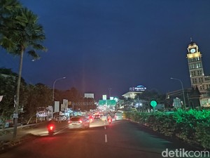 Tak Ada Kepadatan, Begini Situasi Lalin di Kawasan Puncak Sabtu Malam