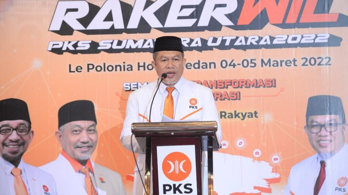 Ketua DPW PKS Sumut, Usman Jakfar