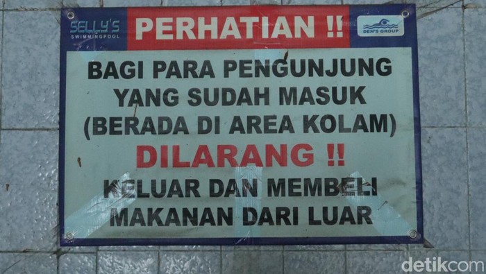 Kolam renang Yuli's yang legendari kini miris.