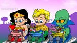 Kreatif! Ini Jadinya Kalau Superhero Tengah Libur dan Sibuk Makan Bareng