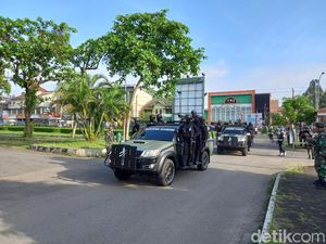 Tank-Meriam Dikerahkan Saat 1.500 Prajurit TNI Latihan Tempur Kota di DIY