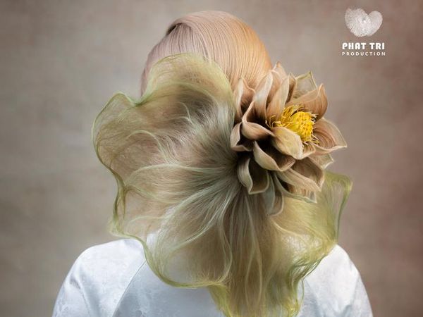 Bikin Takjub, Kreasi Sanggul Rambut Bentuk Abstrak Hingga Globe
