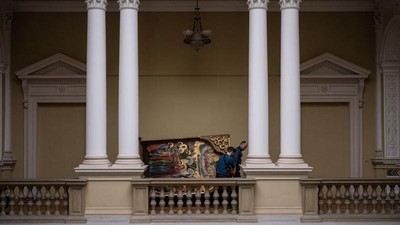 Antisipasi Serangan Rusia, Museum Ukraina Lindungi Benda Bersejarah