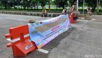 Bandung PPKM Level 3, Pasar Tumpah GBLA Ditutup Sementara