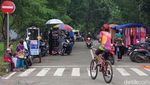 Bandung PPKM Level 3, Pasar Tumpah GBLA Ditutup Sementara