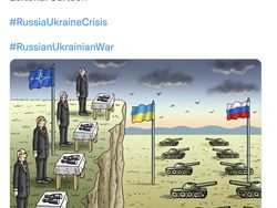 Kartun Viral yang Menohok Tentang Invasi Rusia ke Ukraina