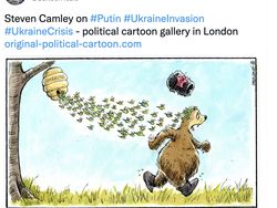 Kartun Viral yang Menohok Tentang Invasi Rusia ke Ukraina