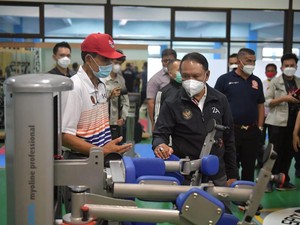 Menpora Nilai Fasilitas Kampus Ini Sesuai Standar DBON