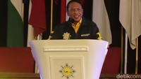 Selain Ridwan Kamil, acara itu juga dihadiri oleh Menteri Pemuda dan Olahraga (Menpora) Zainudin Amali.