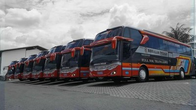 Bikin Mania Terkecoh, Ini Potret Bus MHD Rosalia Indah yang Menyerupai Double Decker