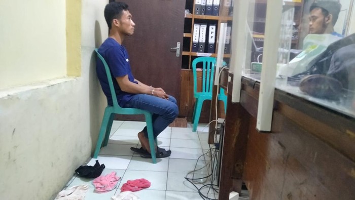 Pria muda pencuri Cd dan BH di Banyuwangi