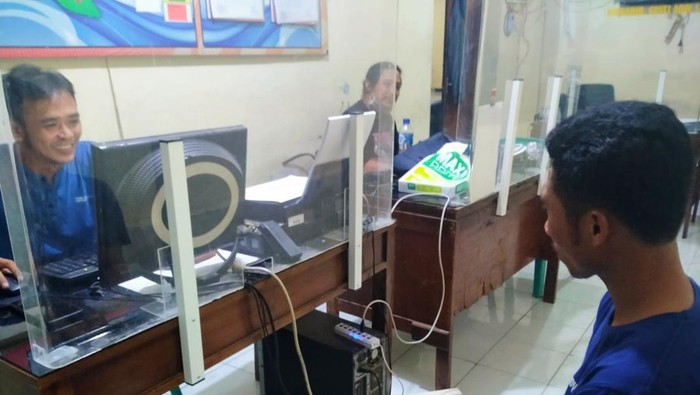 Pria muda pencuri Cd dan BH di Banyuwangi