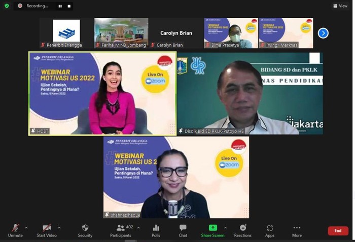 Webinar Penerbit Erlangga