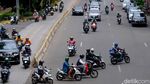 U-Turn Jauh, Pemotor Potong Jalan-Lawan Arus di Hayam Wuruk Jakarta