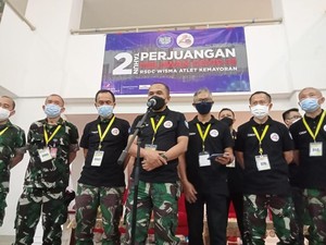 RSDC Wisma Atlet Gelar Lomba Cuci Tangan-Keselamatan Pasien untuk Nakes