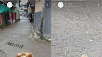Sifat sombong sebaiknya tak dilakukan jika memiliki makanan dalam jumlah terbatas. Baru saja pamer sedang makan cilok yang lezat dan hangat, tepat setelah fotonya diunggah, cilok netizen ini jatuh berhamburan ke jalan. Foto: Instagram/Twitter