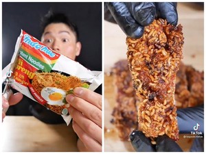 Bikin Ayam Goreng Bumbu Indomie, YouTuber Ini Banjir Komentar Netizen Indonesia