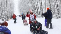 Seluruh yang hadir dan berkumpul untuk perayaan Iditarod tahun ini di Anchorage diperintahkan untuk mengenakan masker dan mengambil tindakan pencegahan lain untuk mencegah penyebaran virus yang masih ada.