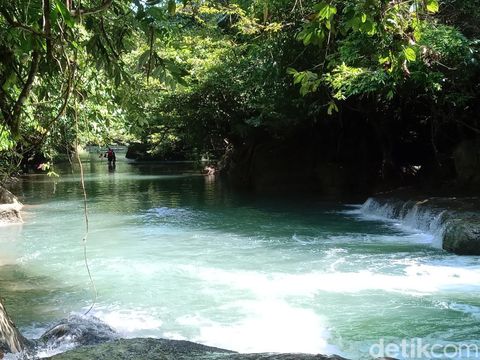 Objek wisata body rafting di Citumang Pangandaran