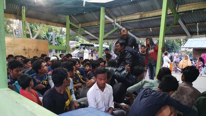 Para imigran Rohingya yang terdampar di Aceh (dok. Istimewa)