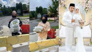 7 Potret Pasangan Viral Ketemu Jodoh Gara-gara Sering COD
