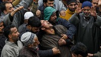 Konflik terus terjadi di wilayah Kashmir yang dikuasai India.