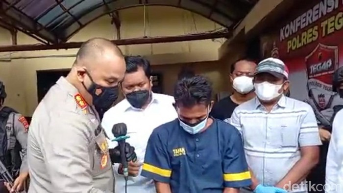 Tersangka pembunuh wanita hamil 6 bulan di Dukuhturi