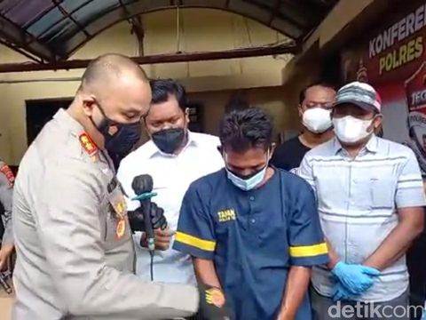 Tersangka pembunuh wanita hamil 6 bulan di Dukuhturi