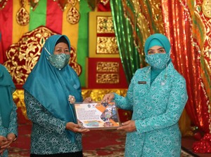 Hari Kesatuan Gerak Ke-50, TP PKK Pusat Kunjungi Pulau Penyengat Kepri