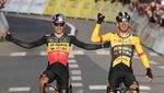 Trio Jumbo Visma Sabet Podium Paris-Nice Etape 1