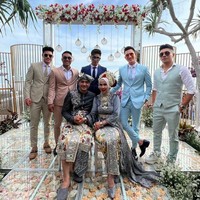 Inilah momen akad nikah Ferry dan Venna. Ini menjadi pernikahan kedua bagi Venna dan Ferry. Foto: dok. Instagram