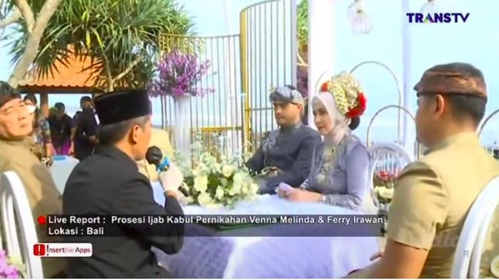 Ferry Irawan resmi nikahi Venna Melinda