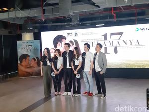 Dipersatukan dalam 17 Selamanya, Syifa Hadju-Rizky Nazar Saling Jaga Mood