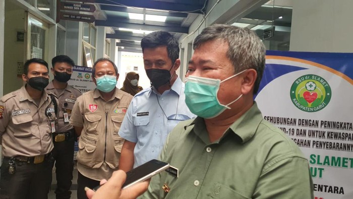 Bupati Garut Ungkap Pasien COVID di RSUD dr. Slamet Turun Hingga 50%