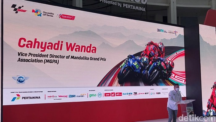 Vice President Director of Mandalika Grand Prix Association (MPGA) Cahyadi Wanda
