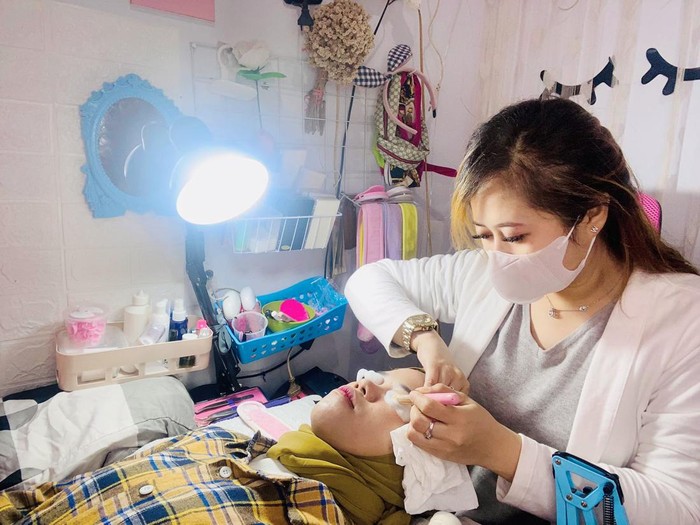 eyelash extension eyelash extension