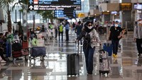 Bandara Soekarno Hatta di peringkat ke-5 dengan persentase pembatalan penerbangan sebesar 6,2% (Foto: ANTARA FOTO/FAUZAN)