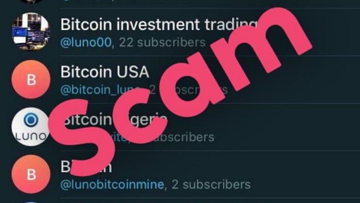 Ilustrasi scam dan penipuan online.