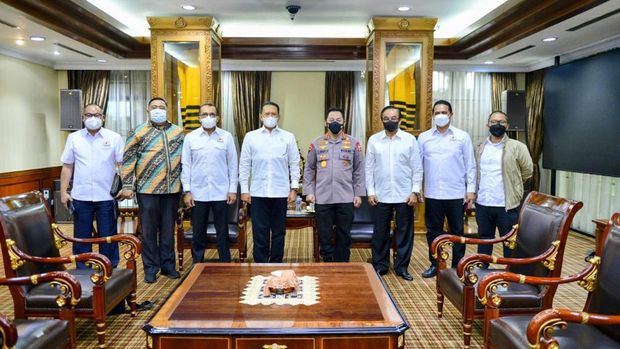 Kapolri Jenderal Listyo Sigit beraudiensi dengan Pengurus Kadin