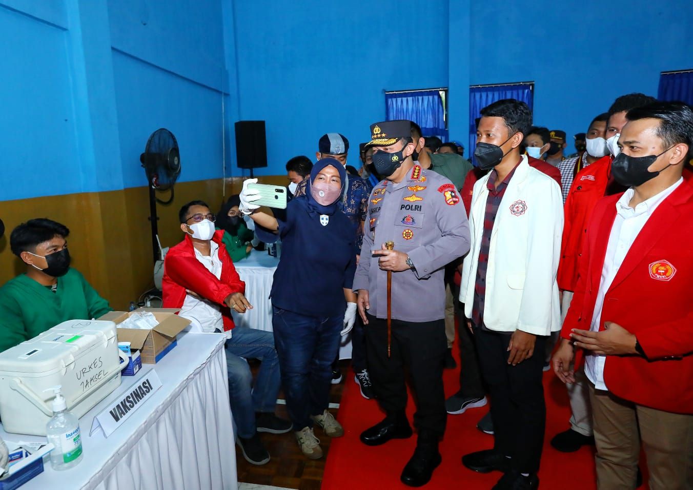 Kapolri Jenderal Listyo Sigit Prabowo menggencarkan akselerasi vaksinasi