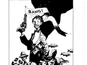 Pencipta Hellboy Lelang Karya Seni untuk Pengungsi Ukraina