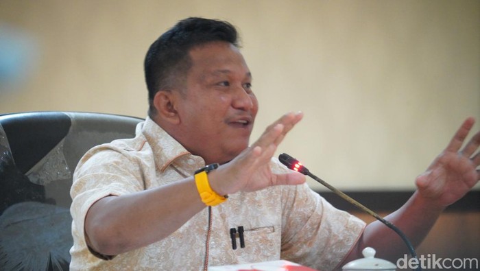 Ketua DPRD Bone Irwandi Burhan (detiksulsel/Mono)