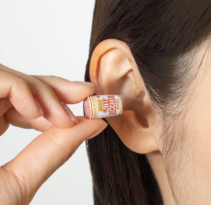 Mie Instan Cup untuk Ear Plug