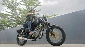 Penyandang Disabilitas Tampil Keren dengan Motor Modifikasi