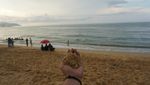 Potret Senja Tenggelam dengan Indah di Singkawang