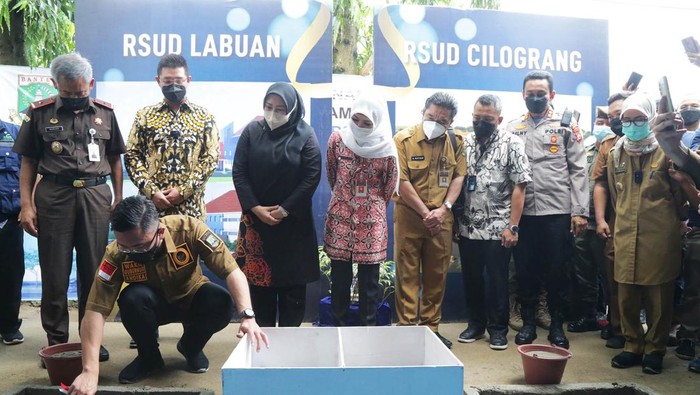 Peletakan Batu Pertama Pembangunan RS di Banten Selatan