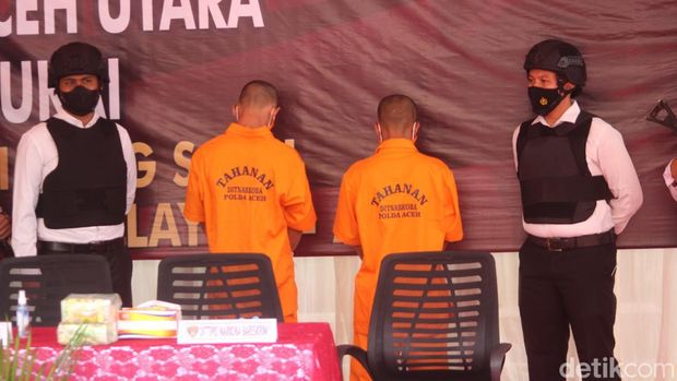 Polisi Bongkar Penyelundupan Sabu di Aceh