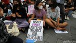 Potret Aksi Memperingati Hari Perempuan di Yogyakarta
